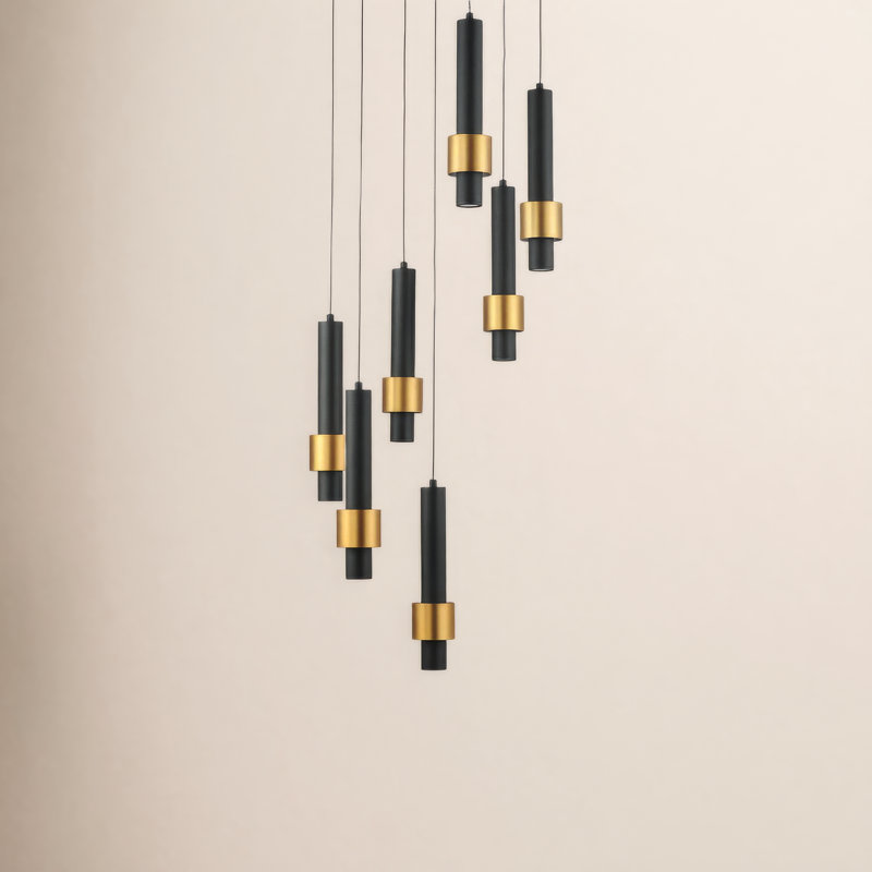Luminaire suspendu grappe 7 lumières Aliène