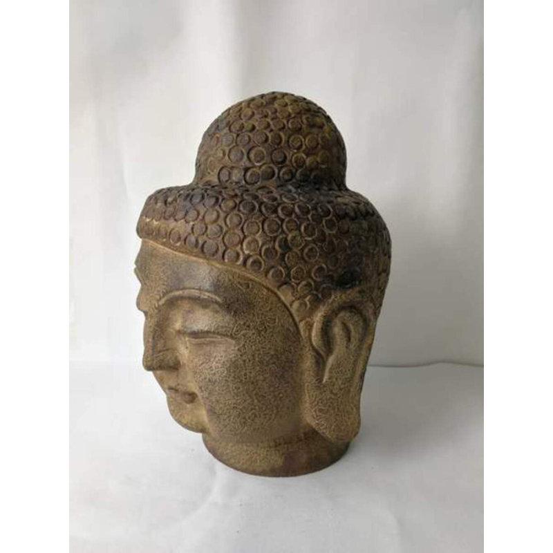 Tête de Bouddha en pierre