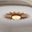 Sunburst 2-Light Fixture Flush Mount
