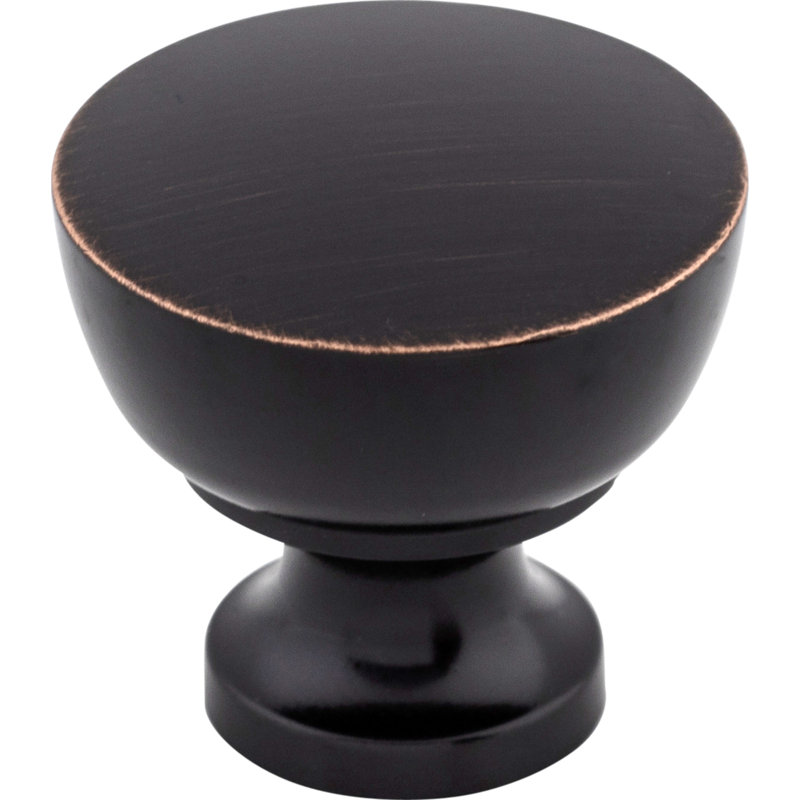 Bergen 1 1/4" Diameter Mushroom Knob, Tuscan Bronze
