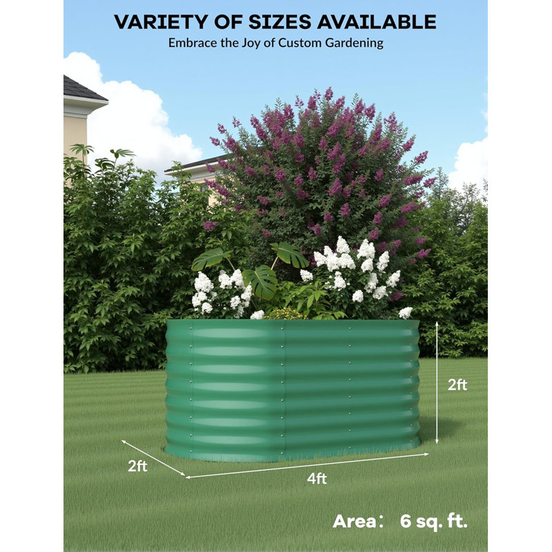 Outdoor Raised Garden Bed