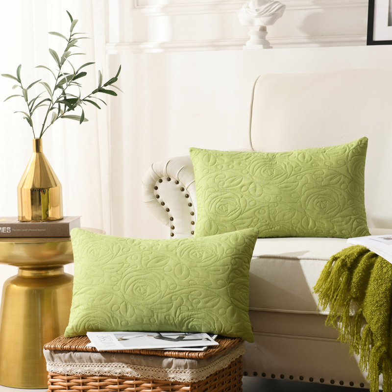  Housse de coussin d'intérieur / extérieur, Vert