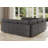 Degennaro 9 Seat Corduroy Convertible Modular Sectional Sleeper With Storage-2105203398