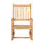  Chaise berçante en teck Grayton Grade-A