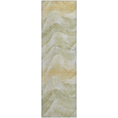 Premium Machine Washable Floyd AMF1619 Waves Rug
