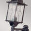 Verrett Stained Glass Outdoor Wall Lantern