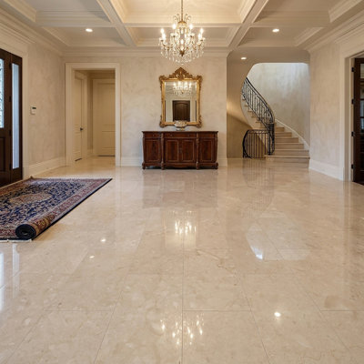 Emperador Light Polished 12x24 Marble Tile