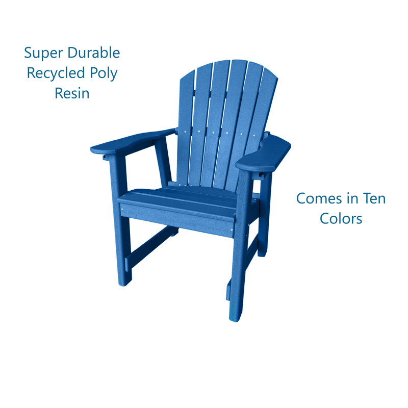 Fauteuil de salle à manger Kleinman, Bleu