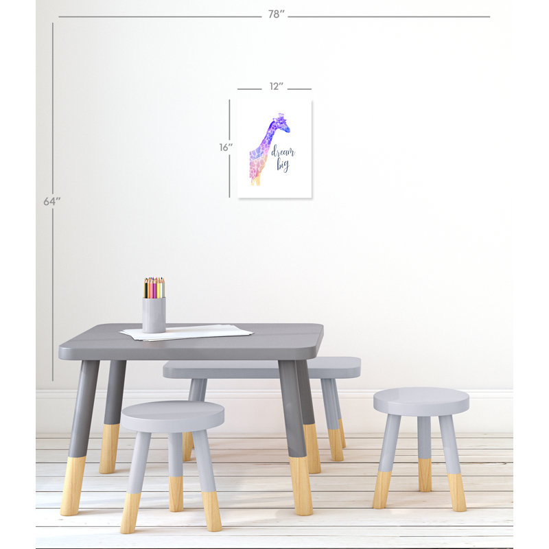 Impression sur papier Rolled Dream Big, H 36 po x l 24 po x P 1 po