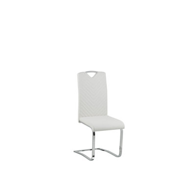 Farmersville 45cm H Upholstered Metal Side Chair