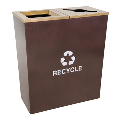 Casier de recyclage multi-compartiments 36 gallons Metro