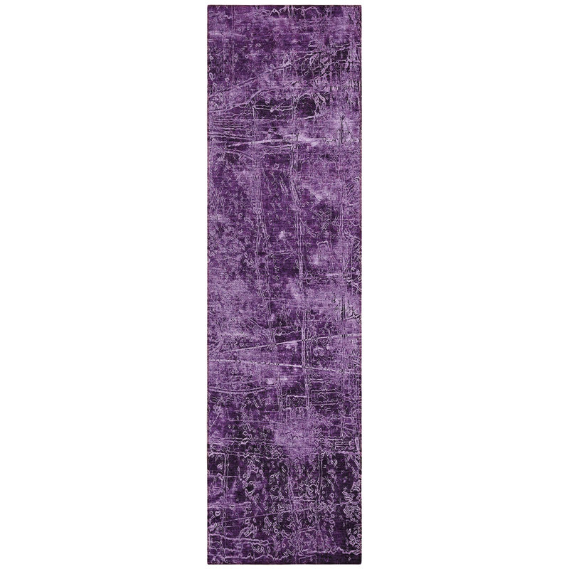 Bergquist Abstract Indoor / Outdoor Rug, Runner 2'3" x 7'6"
