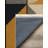 Gustin Collection Digital Print Cotton-Polyester Brown Multicolor Geometric Rug-226395123