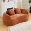 Canapés à compression, canapé compact en chenille 2 places pour petite maison