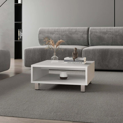 Table basse avec rangement ouvert