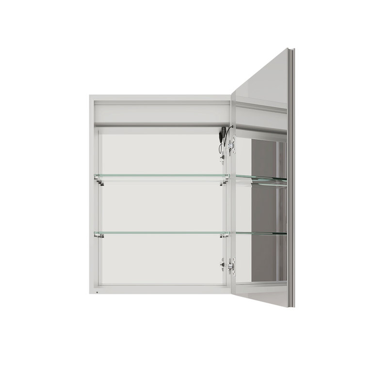Lughan 20.05'' W 26.05'' H Medicine Cabinet Mirror