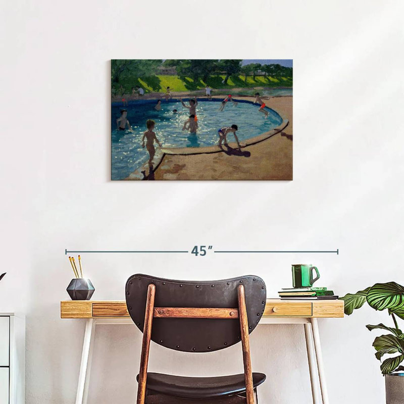 Sireci Swimming Pool 1999, 20" H x 30" W