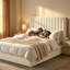 Upholstered Ottoman Storage Bed-820998448-820998447