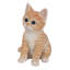 Figurine de chaton assis