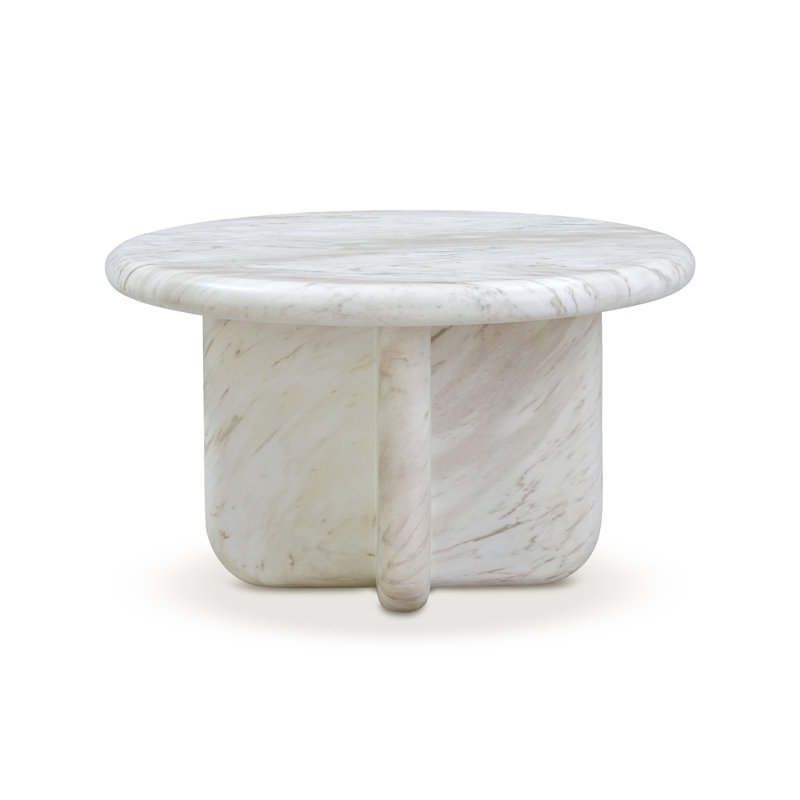 Grande table basse intérieure / extérieure en marbre Christoff