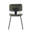 Nawrocki Faux Leather Dining Chair with Metal Legs-1408664991