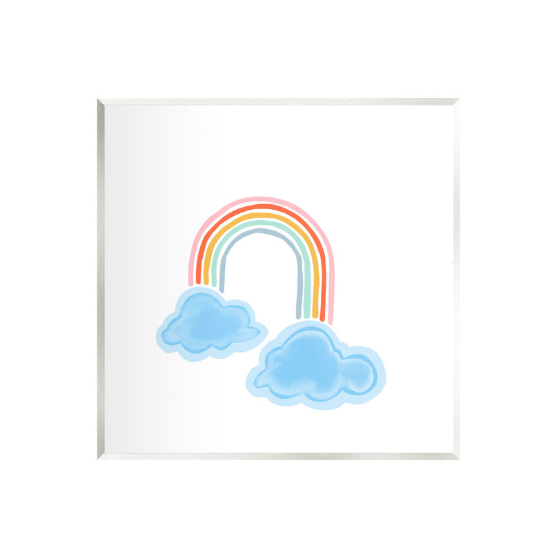 «Whimsical Rainbow with Clouds» par Amelia Noyes