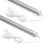 Barrina 2FT T8 Led Shop Lights, 20W, 3000LM, 5000K, 2 Packs