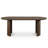 79" Oval Dining Table, Modern Pedestal Dining Table With Reversible Base For Kitchen & Dining Room-127621331