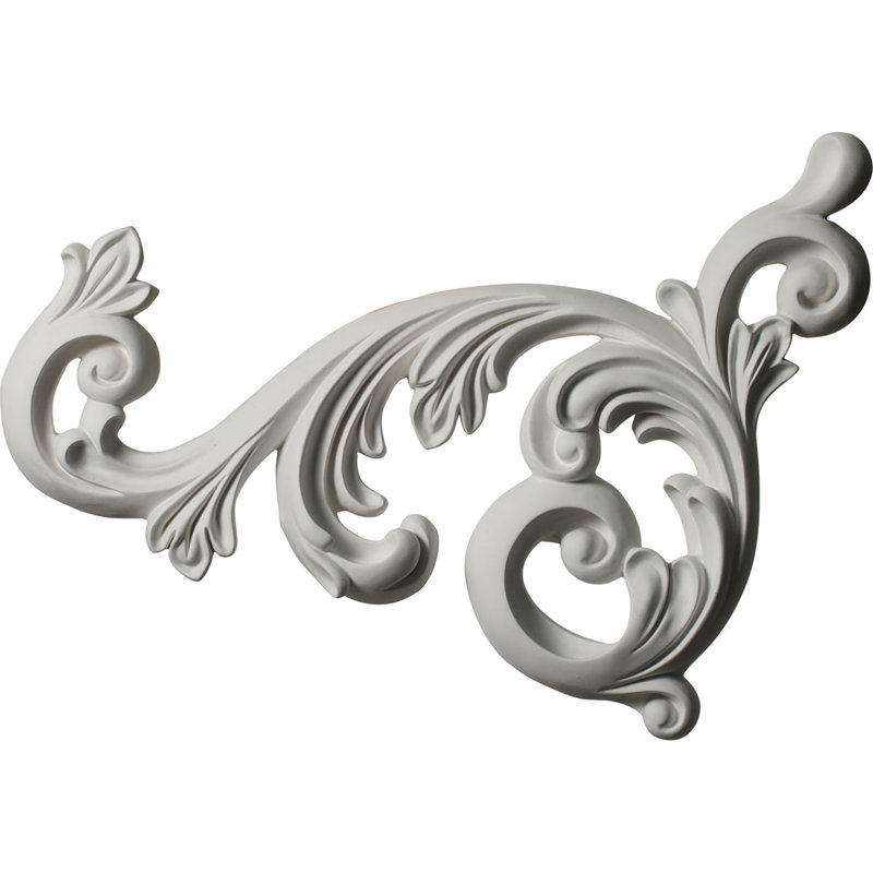 Edwards 19.625'' H x 15.75'' W x 1.375'' D Urethane Onlay Scroll