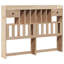 Bookcase Bed Without Mattress Solid Wood Pine-1234271519