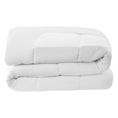 Comforter Duvet Insert, 102 X 90 In, King Size Down Alternative Comforter, Quilted All Season Duvet With 4 Tabs, Soft And Machine Washable, Box Stitched Bedding For Home Hotel, Women/Men, White