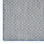 8' X 10' Blue Geometric Power Loom Area Rug