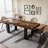 Rectangular Extendable Dining Table-1445540322