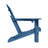Outdoor Adirondack Chair Set Weather-Resistant HDPE Foldable Patio Chair Fire Pit Chair with Cup Holder-523273410