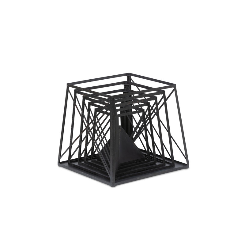 Plant Stand, Black/Antique, 101" H x 25" W x 9.5" D