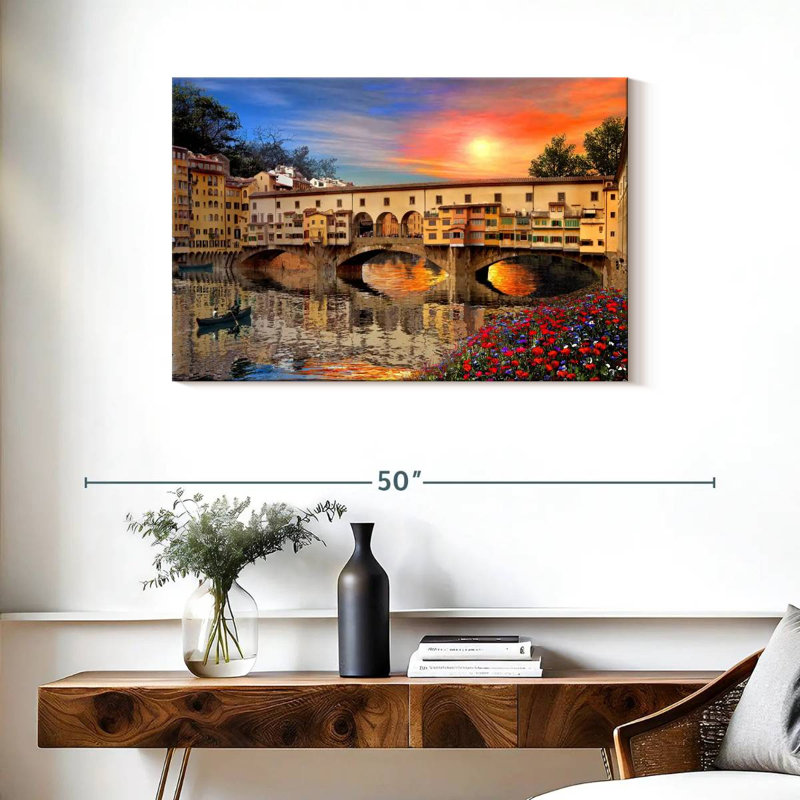 Lilie Florence Bridge, 24" H x 36" W