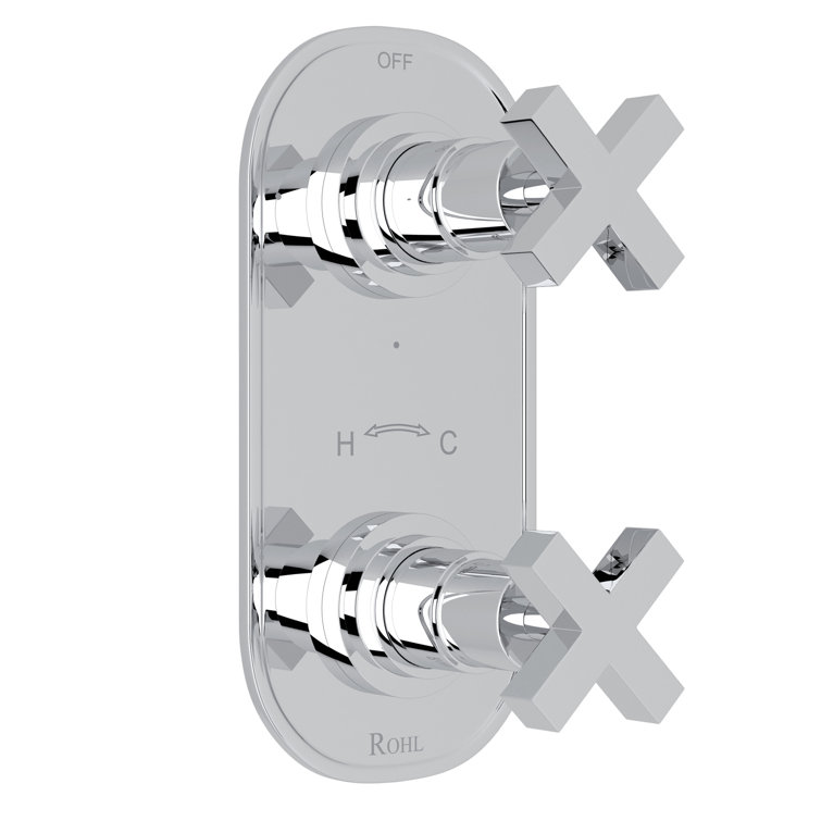 Lombardia® 1/2" Thermostatic Trim with Diverter