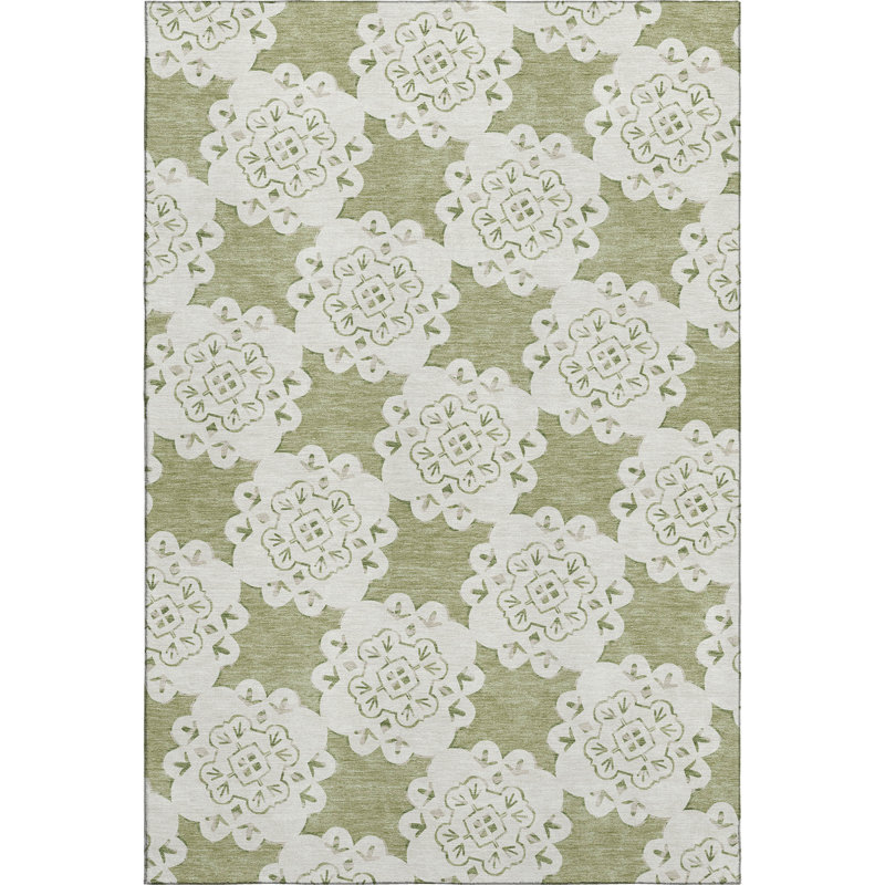 Tapis décontracté de qualité supérieure Mayfield, Aloès, 9 pi x 12 pi