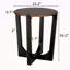 Table d'appoint en bois massif ACACIA