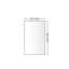 Miroir de salle de bain mural 60 po x 22 po carré noir, design minimaliste, cadre en aluminium, miroir rectangulaire à suspendre à 360 degrés de 60 po x 22 po pour salle de bain, support de luxe transparent-1420752279