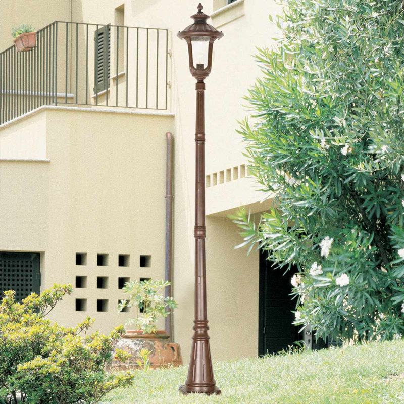 Stone Castle Lamp Post (Full)