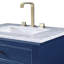 Ensemble de meuble-lavabo simple l 30 po moyen à persiennes