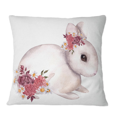 Floral Throw Pillow