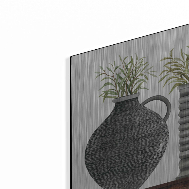 «Black Vase Set» par Cindy Jacobs, H 12 po x l 16 po