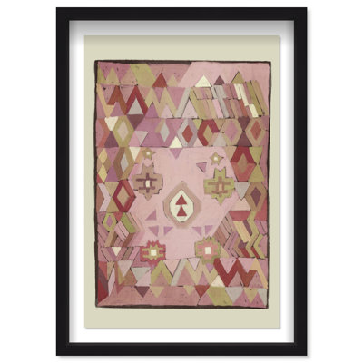 Tapestry Boehme II Framed Graphic Art