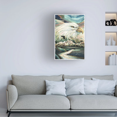 Wrapped Canvas Wall Art - Jody Bergsma 'Your Majesty' Wall Art for Living Room, Bedroom, or Office Décor  - 12x19