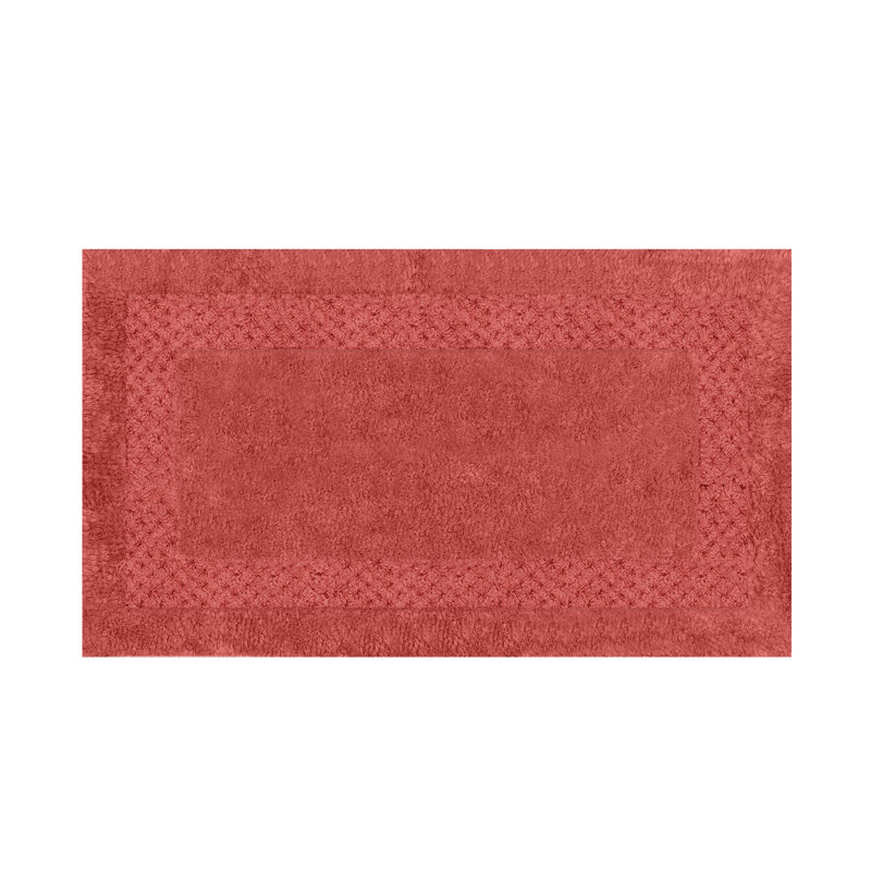 Antigona Soft Bath Rug, 24" W x 40" L, Coral