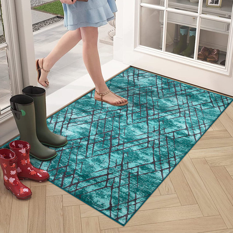 Abstract Area Rug, Rectangle 50 x 80cm