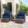 2 - Person Patio Conversation Sets with Cushions