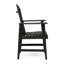 Chaises de salle à manger en bois (2), gris foncé - pour la protection contre les intempéries (2)-1628485670